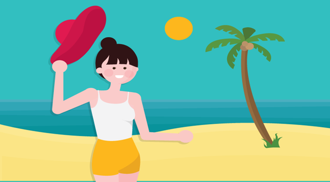 Saat Berlibur ke Pantai, Miss V Butuh Perhatian Ekstra Saat Berlibur ke Pantai, Miss V Butuh Perhatian Ekstra