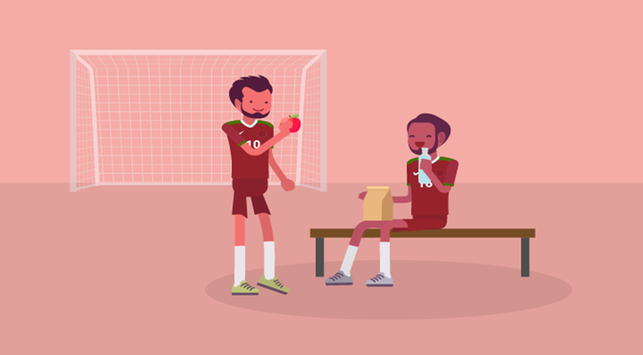 Inilah 5 Makanan yang Dikonsumsi Atlet Sepak Bola Saat Half Time